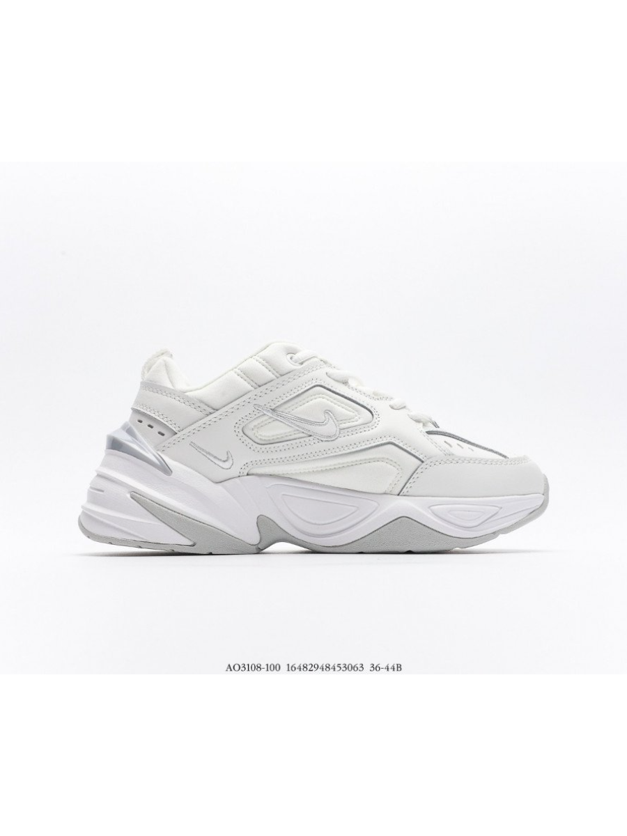 Картинка Кроссовки для тенниса грунта Nike M2K Tekno White Pure Platinum