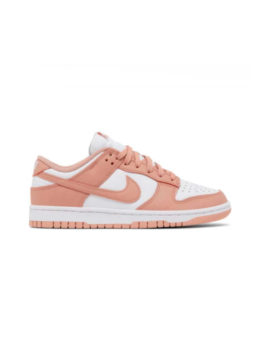 Картинка Кроссовки женские демисезонные Nike Dunk Low Sail Orange Pearl