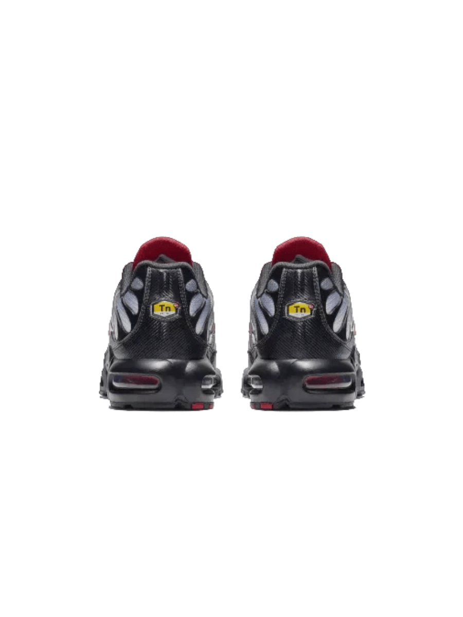 Картинка Кроссовки Nike Air Max Plus Black Grey Gradient Red