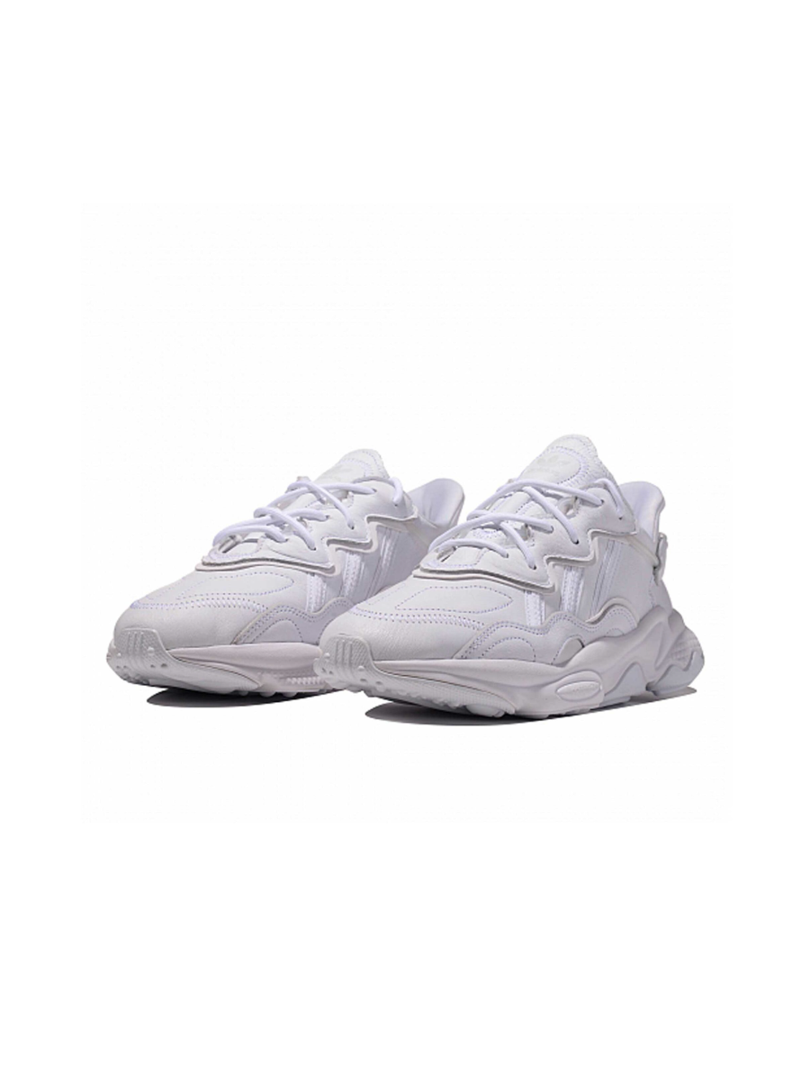 Картинка Кроссовки волейбольные для тенниса Adidas Ozweego White