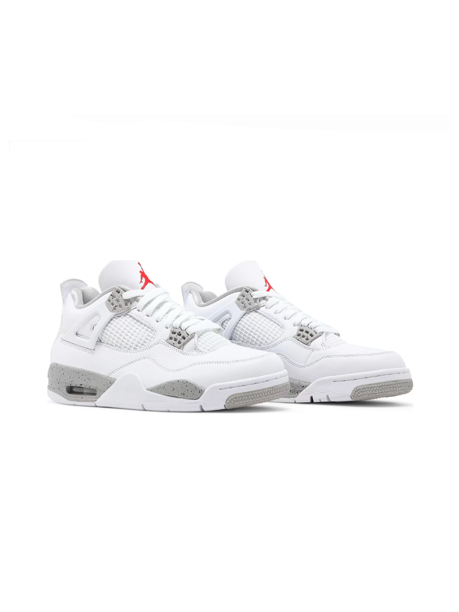 Картинка Кроссовки спортивные повседневные Nike Air Jordan 4 White Oreo